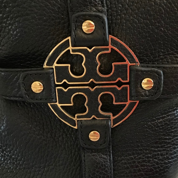 TORY BURCH BLACK TALL AMANDA RIDDING BOOTS - Picture 12 of 16